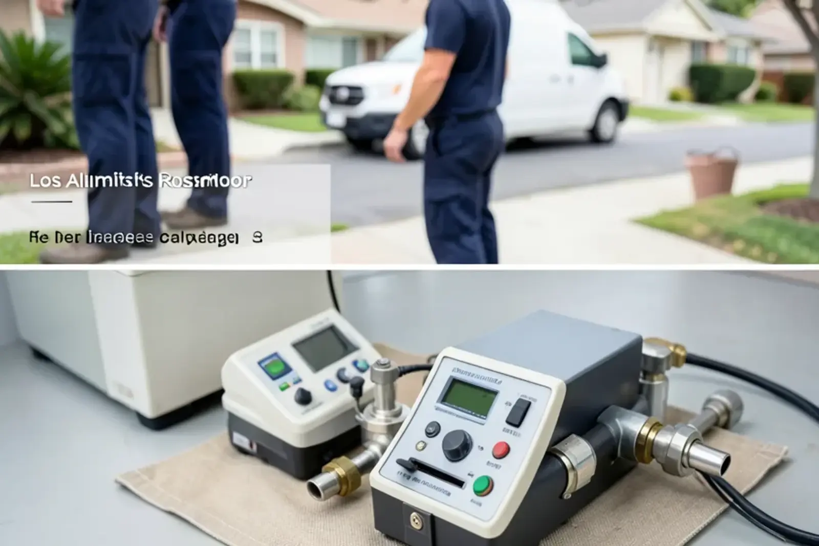 Specialized diagnostic instruments used during garbage disposal repair testing